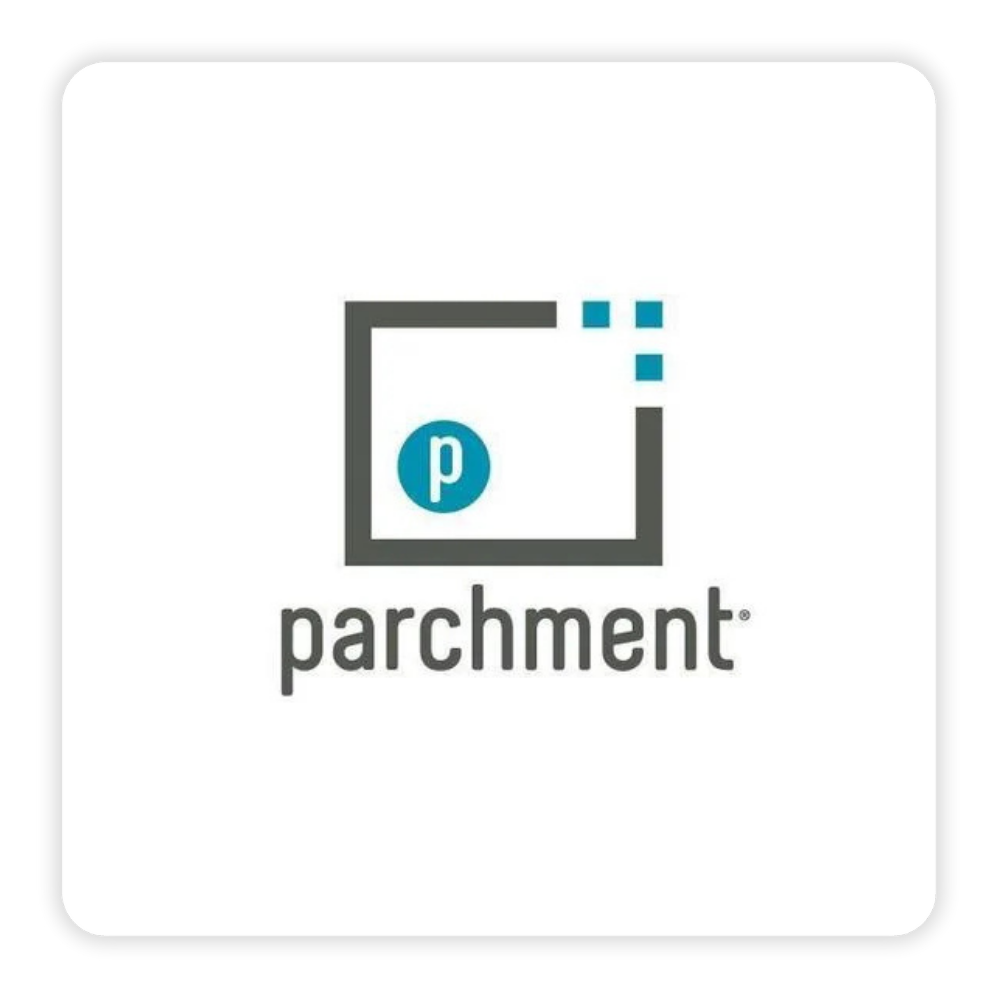 Parchment card